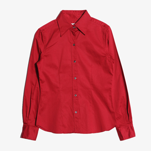 [중고] BOW BELLS HOUSE   [컬러 셔츠]  [Women S / Color - RED]