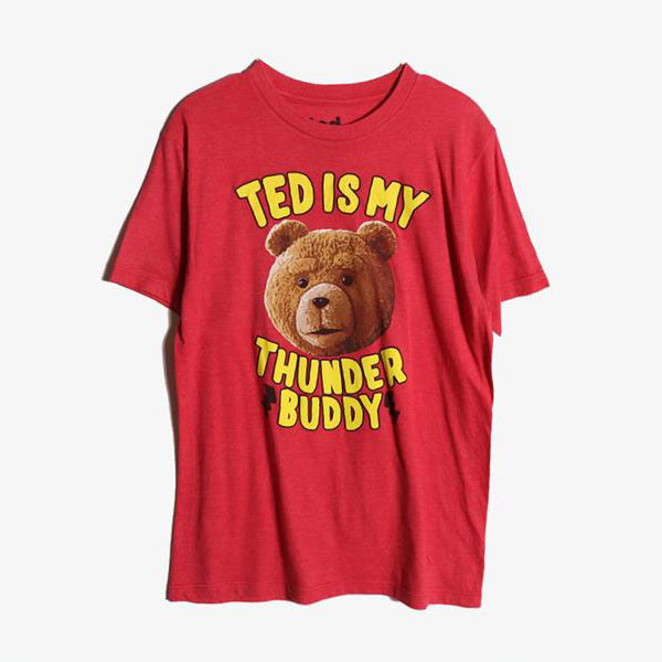 TED -  코튼 폴리 라운드 티셔츠   Man S