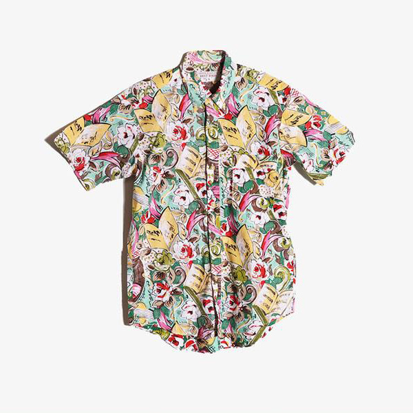 ARNIE ROGAN -  코튼 패턴 셔츠   Man M