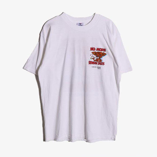 YAZBEK -  코튼 라운드 티셔츠   Made In Mexico  Man L