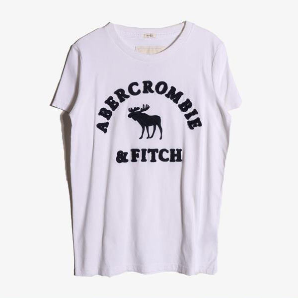 ABERCROMBIE&amp;FITCH - 아베크롬비엔피치 코튼 라운드 티셔츠   Man S