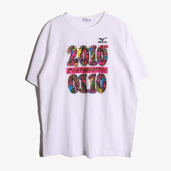MIZUNO - 미즈노 코튼 폴리 라운드 티셔츠   Man L