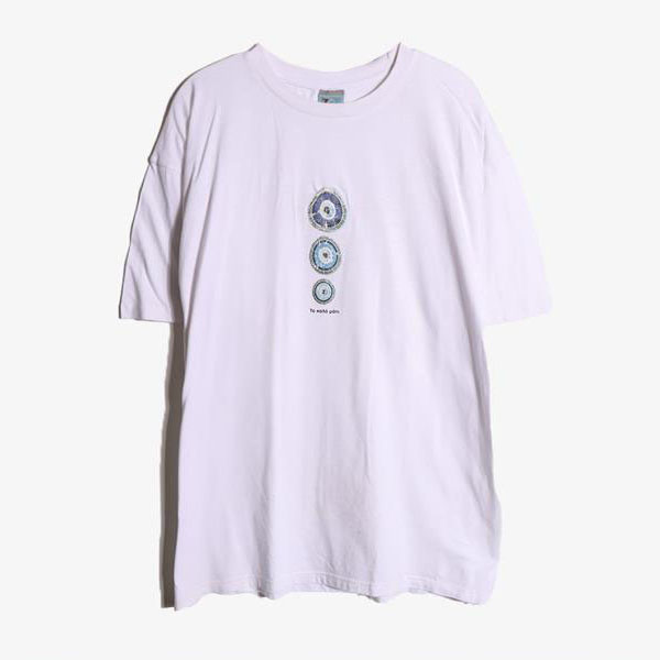 ZOE -  코튼 라운드 티셔츠   Man XXL