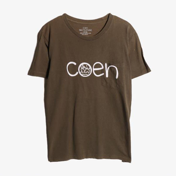 COEN - 코엔 코튼 라운드 티셔츠   Man M