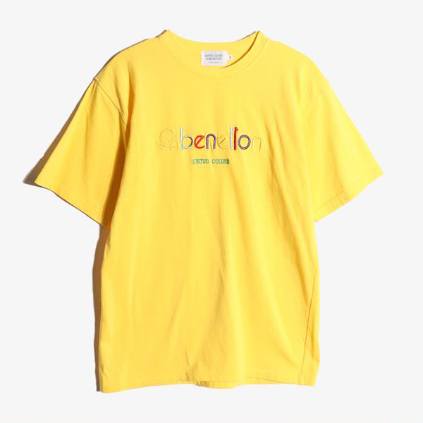 UNITED COLORS OF BENETTON - 베네통 코튼 라운드 티셔츠   Man M