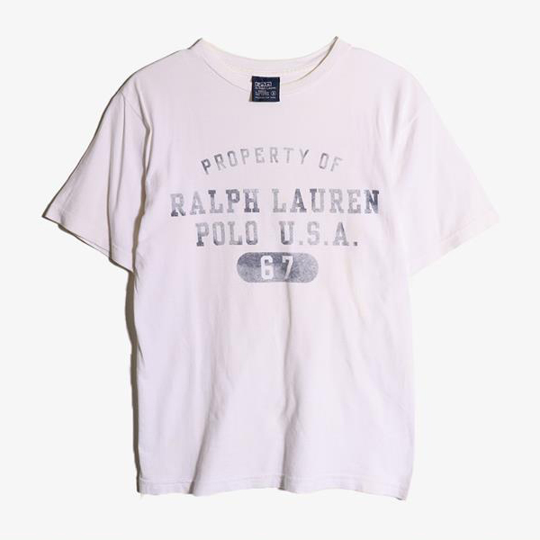 POLO BY RALPH LAUREN - 폴로 랄프로렌 코튼 라운드 티셔츠   Women S