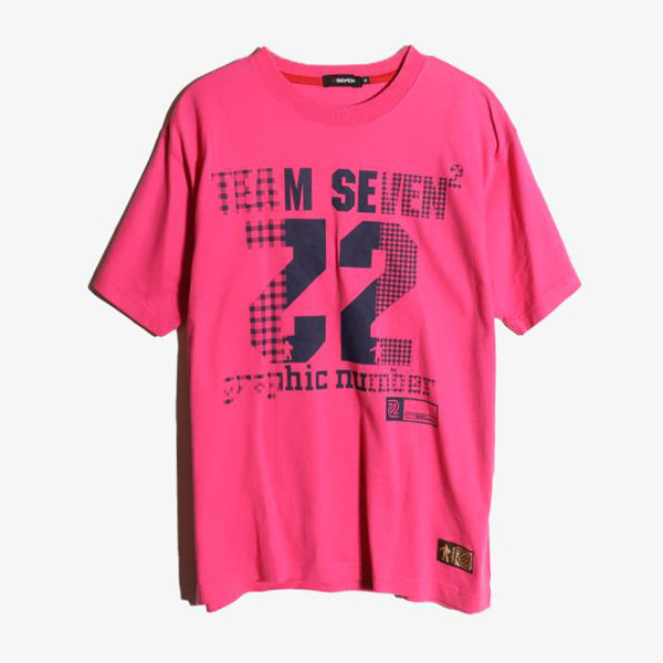 SEVEN -  코튼 티셔츠   Man M