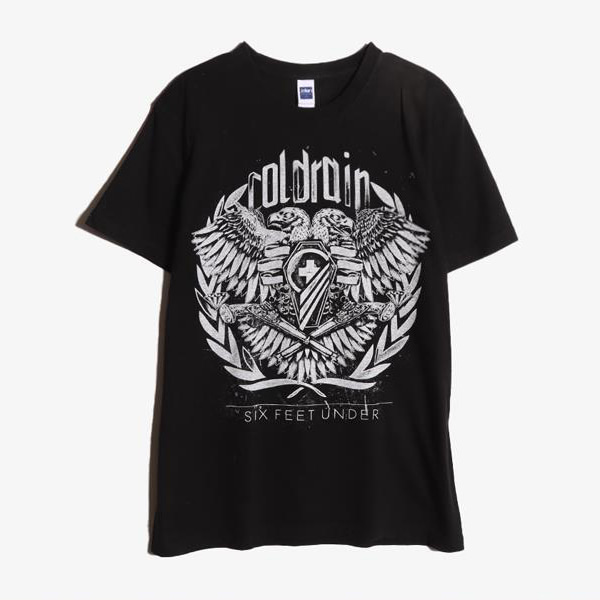 JELLAN -  코튼 라운드 티셔츠   Man L