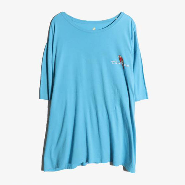 CARIBBEAN -  코튼 라운드 티셔츠   Man 2XL