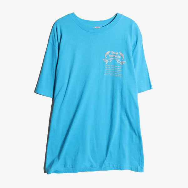 JPN - 빈티지 코튼 라운드 티셔츠   Man XL