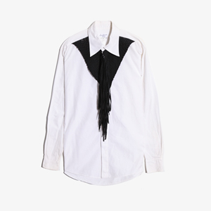 [중고] YOHJI YAMAMOTO   [요지야마모토 POUR HOMME 드레스 셔츠]  [Man L / Color - WHITE]