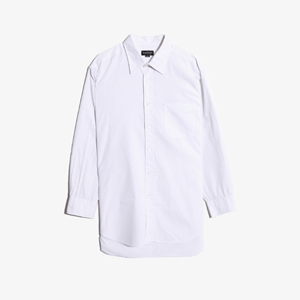 [중고] LANVIN   [랑방 드레스 셔츠]  [Man L / Color - WHITE]