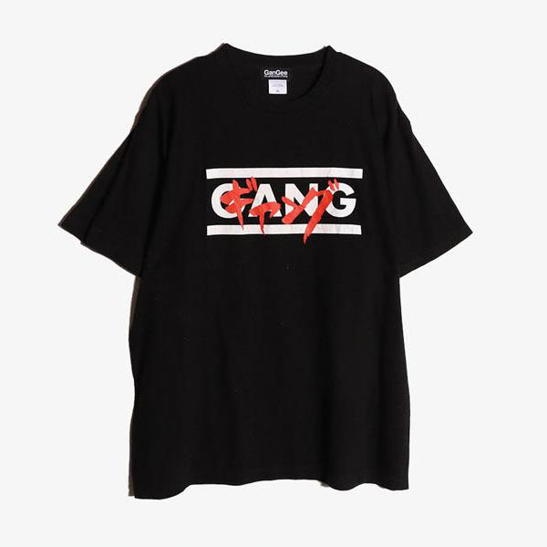 GANGEE -  코튼 라운드 티셔츠   Man XL