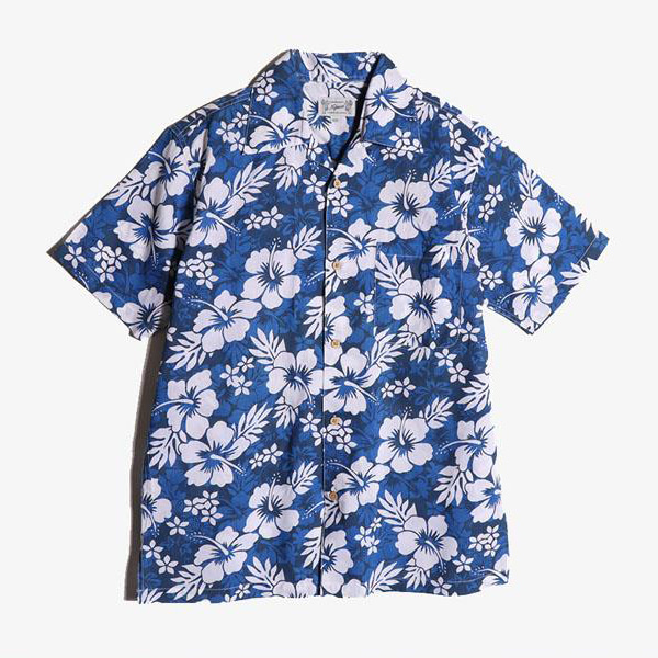 NEPUCA -  코튼 폴리 하와이안 셔츠   Man S