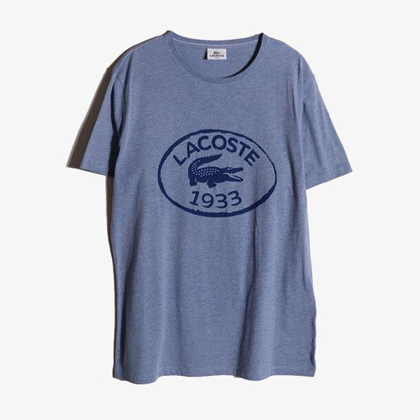 LACOSTE - 라코스테 코튼 폴리 라운드 티셔츠   Man M