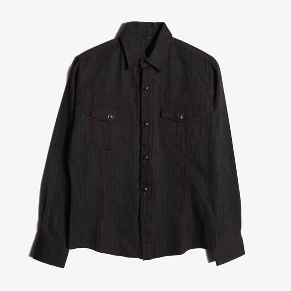 ATELIER SAB - 아뜰리에 서브 코튼 폴리 웨스턴 셔츠 (새 제품)  Man M