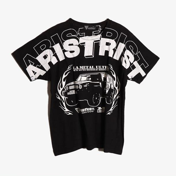 ARISTRIST -  코튼 라운드 티셔츠   Man M