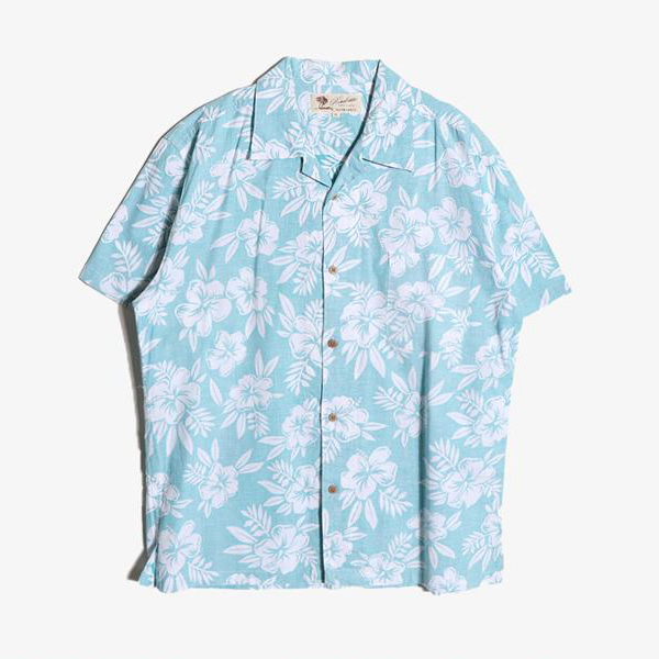 ROUSHATTE - 로샤트 코튼 하와이안 셔츠   Man XL