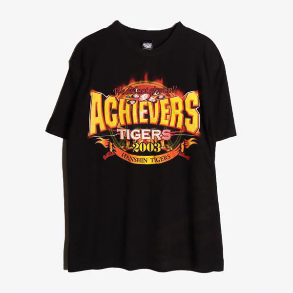 ACHIEVERS - 아치버 코튼 라운드 티셔츠   Man L