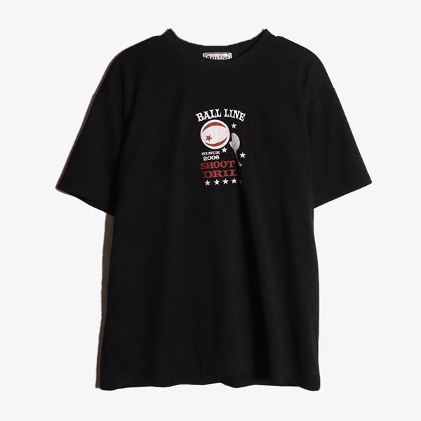 BALL LINE -  폴리 라운드 티셔츠   Man M