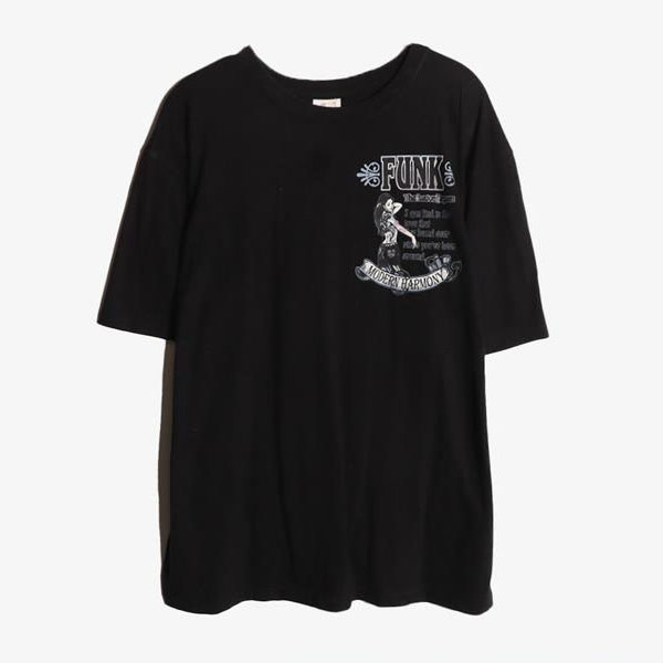 LOCH HEAVEN -  코튼 폴리 라운드 티셔츠   Man 3L