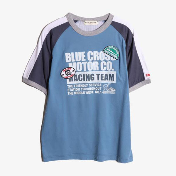 BLUE CROSS -  코튼 라운드 티셔츠   Man L