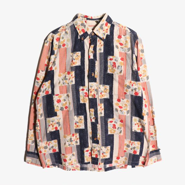 SUGAR CANE - 슈가케인 코튼 패턴 셔츠   Man M