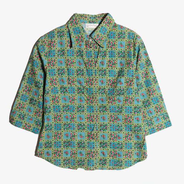 FELISSIMO COLLECTION - 펠리시모 컬렉션 코튼 패턴 셔츠   Women M