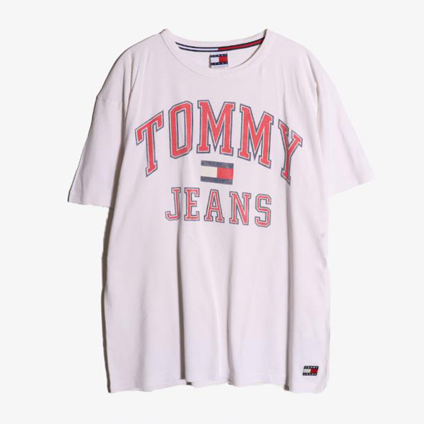 TOMMY JEANS - 타미진스 코튼 라운드 티셔츠   Man M