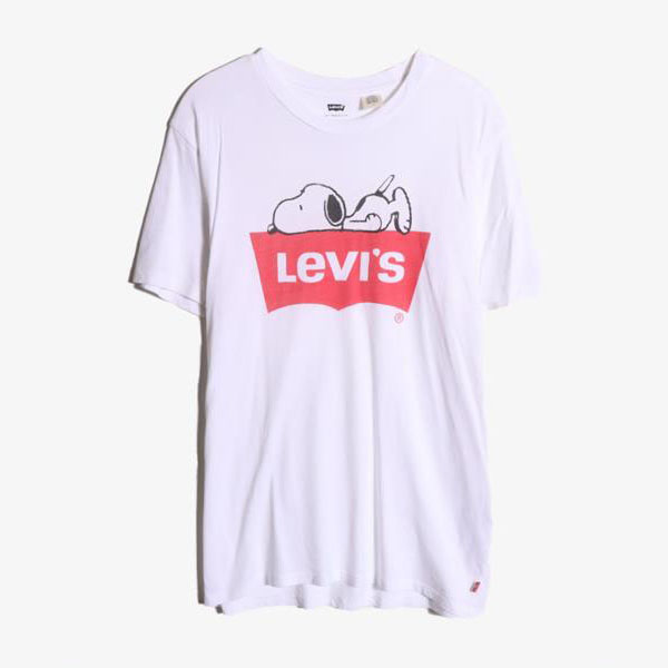 LEVIS - 리바이스 코튼 라운드 티셔츠   Man M