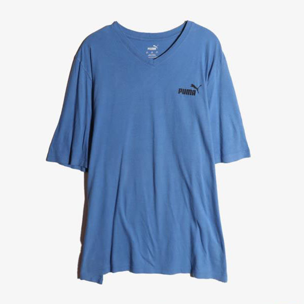 PUMA - 퓨마 코튼 브이넥 티셔츠   Man XL