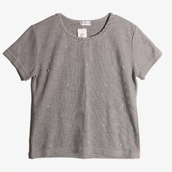 GANIEL -  폴리 레이온 티셔츠 (새 제품)  Women L