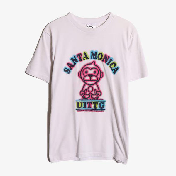UITTG BABY -  코튼 폴리 라운드 티셔츠   Man M