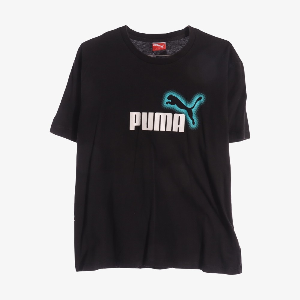 PUMA- 퓨마 코튼 프린팅 티셔츠 - L