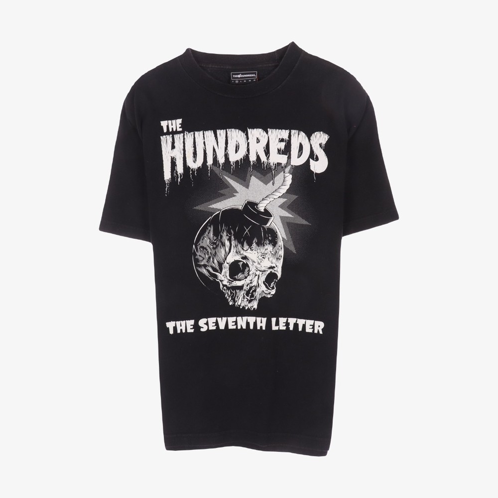 THE HUNDREDS- 코튼 100% 프린팅 티셔츠 - XL