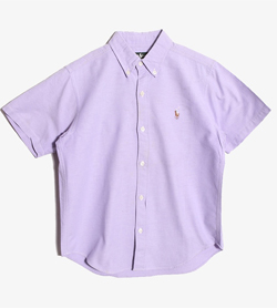 RALPH LAUREN - 키즈 랄프로렌 코튼 셔츠  Kids 140 / Color - Purple