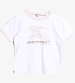 [중고] BURBERRY키즈 버버리 코튼 티셔츠Kids 6y / Color - White