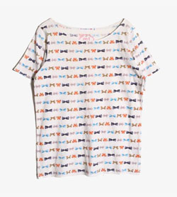 UNIQLO - 유니클로 코튼 패턴 티셔츠   Women L