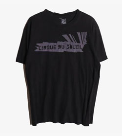 CIRQUE DU SOLEIL -  코튼 라운드 티셔츠   Man L