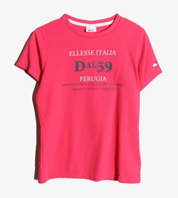 ELLESSE - 엘레쎄 폴리 라운드 티셔츠   Women S