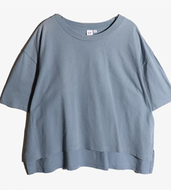 GAP - 갭 코튼 라운드 티셔츠   Women XS