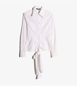 DOLCE&amp;GABBANA (V) - 돌체앤가바나 코튼 나일론 셔츠   Made In Italy  Women M